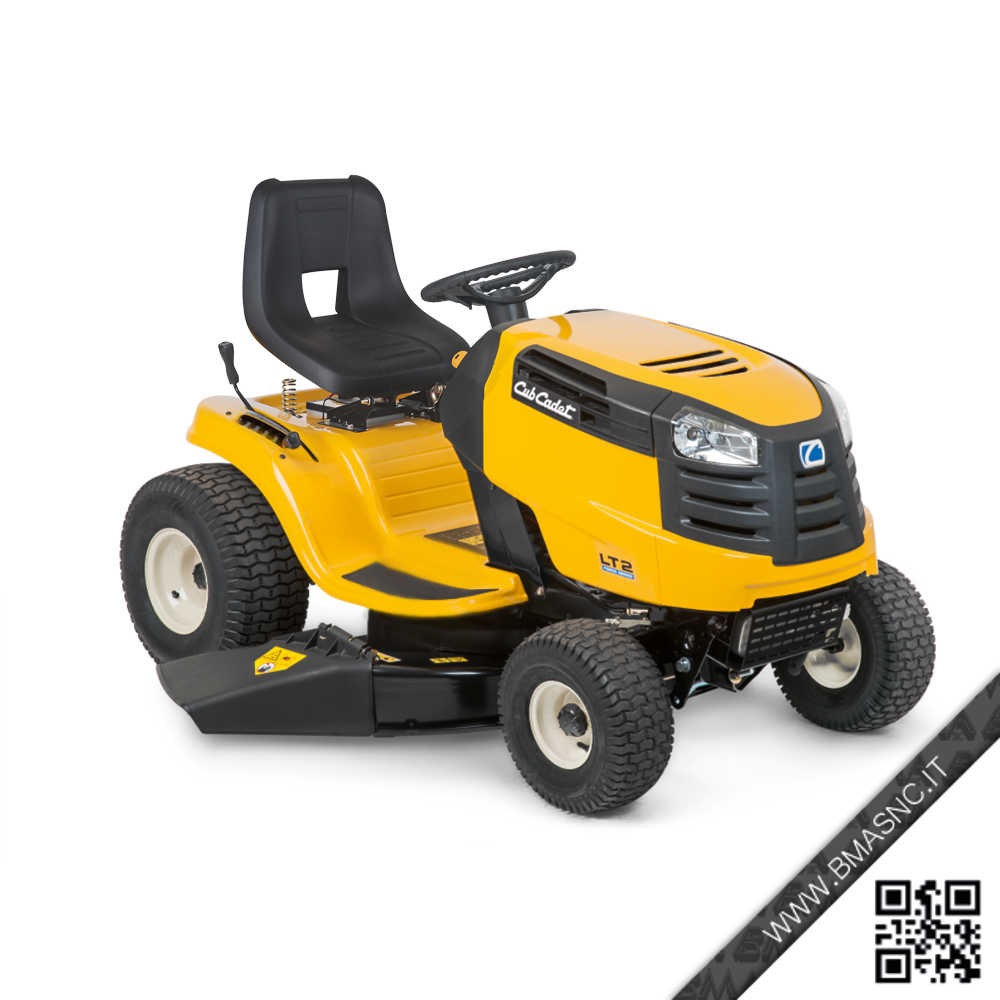 CUB CADET LT1 NS96 - TRATTORINO RASAERBA TRANSMATIC SCARICO LATERALE/MULCHING