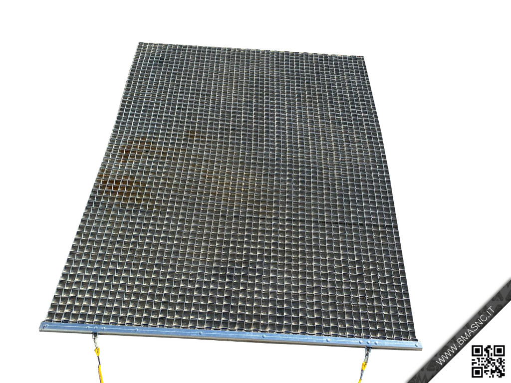 RETE TIPO KEYSTONE PESANTE IN ACCIAIO AL CARBONIO - RETE LIVELLATRICE 180x180 CM