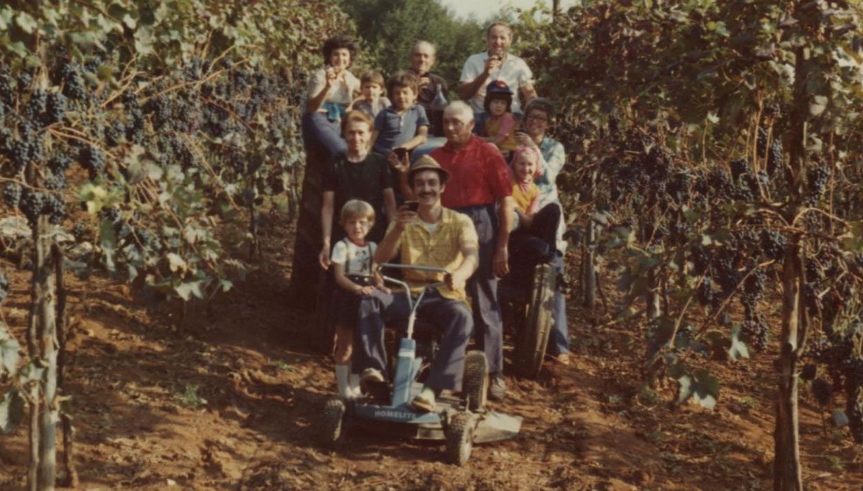 La famiglia Bonato sul finire degli anni '70